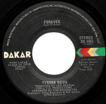 Load image into Gallery viewer, Tyrone Davis : Forever / Ever Lovin' Girl (7")