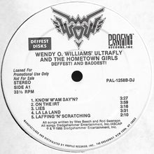 Load image into Gallery viewer, Wendy O. Williams&#39; Ultrafly And The Hometown Girls : Deffest! And Baddest! (LP, Album, Promo)