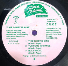 Load image into Gallery viewer, Mighty Duke : Calypso Ah King Ah Duke Ah Pope (LP)
