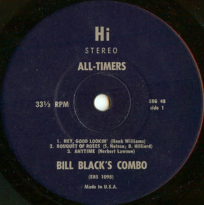 Bill Black's Combo : All-Timers (7", Jukebox)