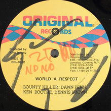 Load image into Gallery viewer, Powerman / Bounty Killer, Dawn Penn, Ken Boothe, Dennis Brown : Gone A Lead / World A Respect (12&quot;)