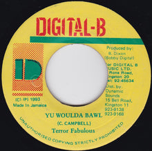 Load image into Gallery viewer, Terror Fabulous : Yu Woulda Bawl (7")