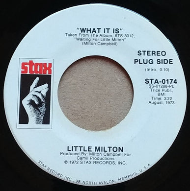 Little Milton : What It Is (7