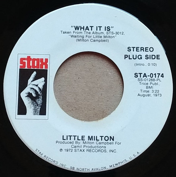 Little Milton : What It Is (7