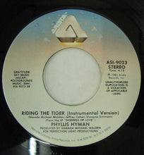 Load image into Gallery viewer, Phyllis Hyman : Riding The Tiger (7", Styrene)