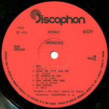 Load image into Gallery viewer, Moncho (3) : Soy (LP, Album)