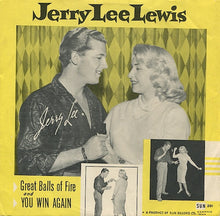 Load image into Gallery viewer, Jerry Lee Lewis : Great Balls Of Fire (7", Single)