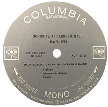 Load image into Gallery viewer, Vladimir Horowitz : Horowitz At Carnegie Hall (An Historic Return) (2xLP, Mono, Gat)