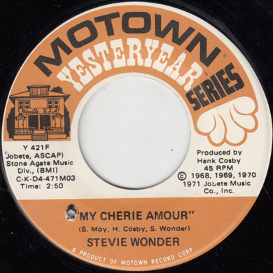 Stevie Wonder : My Cherie Amour (7