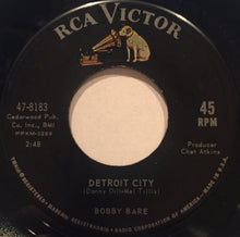 Load image into Gallery viewer, Bobby Bare : Detroit City / Heart Of Ice (7", Roc)