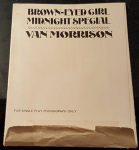 Van Morrison : Brown-Eyed Girl / Midnight Special (Flexi, 4", Single)