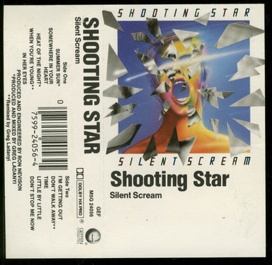 Shooting Star (4) : Silent Scream (Cass, Album)