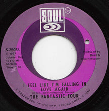 Load image into Gallery viewer, Fantastic Four : Pin Point It Down / I Feel Like I&#39;m Falling In Love Again (7&quot;, Bla)