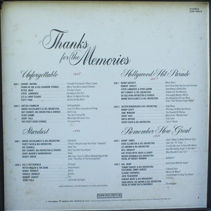 Various : Thanks For The Memories (4xLP, Comp + Box, Ltd)