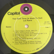 Load image into Gallery viewer, Lou Rawls : Your Good Thing (LP, Album)