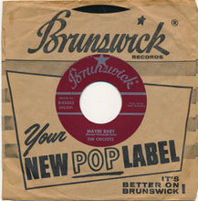 Load image into Gallery viewer, The Crickets (2) : Maybe Baby / Tell Me How (7", Single)