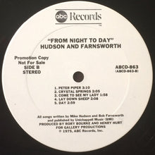 Load image into Gallery viewer, Hudson-Farnsworth : From Night To Day (LP, Promo)