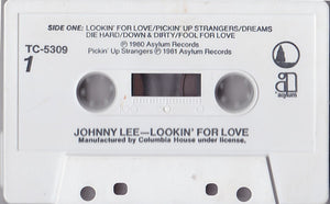 Johnny Lee (3) : Lookin' For Love (Cass, Album, Club, Col)