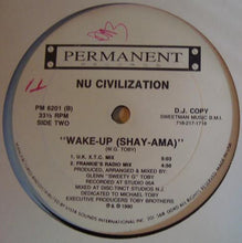 Load image into Gallery viewer, Nu Civilization : Wake Up (Shay-Ama) (12&quot;, Promo)