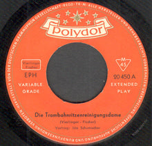 Load image into Gallery viewer, Ida Schumacher : Die Trambahnritzenreinigungsdame / Am Viktualienmmarkt (7", EP, Mono)