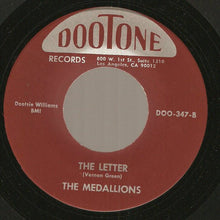 Load image into Gallery viewer, The Medallions : Buick 59 / The Letter (7&quot;, Single, Mar)