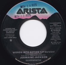 Load image into Gallery viewer, Jermaine Jackson : Words Into Action (7", Promo)
