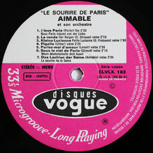 Load image into Gallery viewer, Aimable Son Accordéon Et Son Orchestre : Le Sourire De Paris (LP)