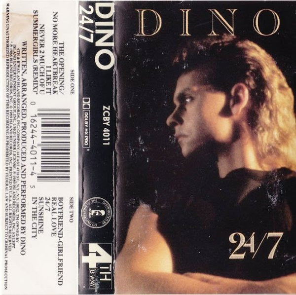 Dino (2) : 24/7 (Cass, Album, SR,)