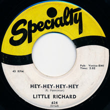 Load image into Gallery viewer, Little Richard : Good Golly, Miss Molly / Hey-Hey-Hey-Hey (7", Single)