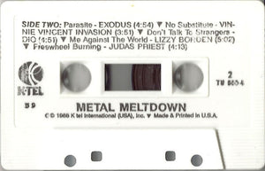 Various : Metal Meltdown (Cass, Comp)