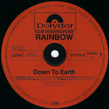 Load image into Gallery viewer, Rainbow : Down To Earth (LP, Album, Club)