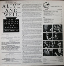Load image into Gallery viewer, The Louisiana Repertory Jazz Ensemble : Alive And Well (LP, Album)