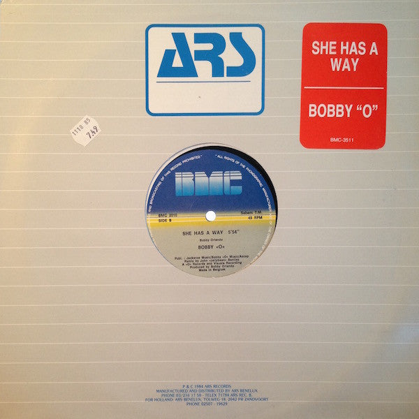 Bobby Orlando : I'm So Hot For You / She Has A Way (12