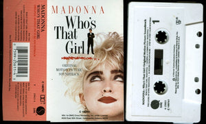 Various : Who's That Girl (Original Motion Picture Soundtrack) (Cass, Album, Comp, Club, RP, BMG)