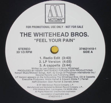 Whitehead Bros. : Feel Your Pain (12