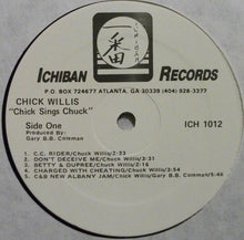 Load image into Gallery viewer, Chick Willis : Chick Sings Chuck (LP, Album)