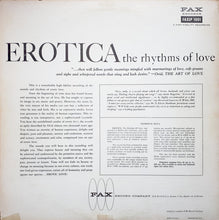 Load image into Gallery viewer, Unknown Artist : Erotica (The Rhythms Of Love) (LP, Album)