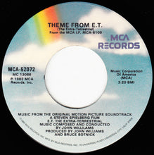Load image into Gallery viewer, John Williams (4) : Theme From E.T. (The Extra-Terrestrial) (7", Single)