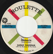 Load image into Gallery viewer, Sarah Vaughan : Serenata / Let's (7")