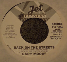Load image into Gallery viewer, Gary Moore : Back On The Streets (7", Single, Promo)