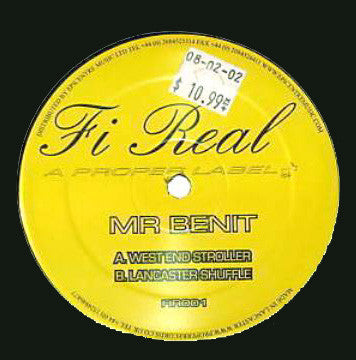 Mr Benit : West End Stroller / Lancaster Shuffle  (12