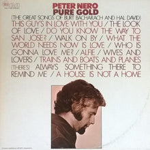 Load image into Gallery viewer, Peter Nero : Pure Gold (The Great Songs Of Burt Bacharach &amp; Hal David) (LP, Album, RP)