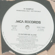 Load image into Gallery viewer, IV Xample : I&#39;d Rather Be Alone (12&quot;, Single, Promo)
