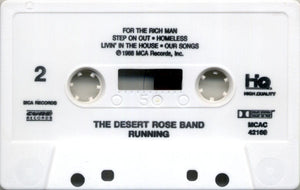 Desert Rose Band : Running (Cass, Album, Club, Dol)