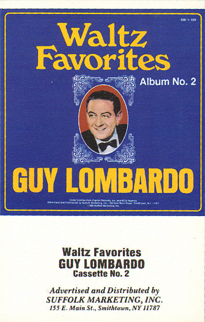 Guy Lombardo : Waltz Favorites Cassette No. 2 (Cass, Comp)