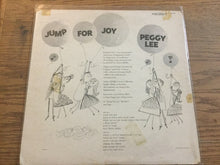 Load image into Gallery viewer, Peggy Lee : Jump For Joy (LP, Album, Mono, RP)