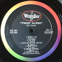Load image into Gallery viewer, Calvin Carter : Twist Along With Cal Carter (LP, Album, Mono)