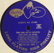 Load image into Gallery viewer, Allen's All Stars, Steve Allen (3), Terry Gibbs : Terry Gibbs, Captain (LP, Mono)