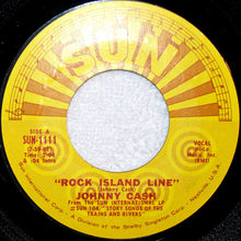 Load image into Gallery viewer, Johnny Cash : Rock Island Line (7", Single, RE, Styrene)