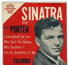 Load image into Gallery viewer, Frank Sinatra : Sinatra Sings Cole Porter (7", EP)